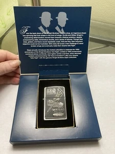 #139/7500 2003 WRIGHT BROTHERS  “ 100 YEARS OF AVIATION LIMITED EDITION”ZIPPO - Picture 1 of 10
