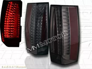 2007-2014 CHEVY SUBURBAN TAHOE / 07-14 YUKON SMOKE TAIL LIGHTS G5 ESCALADE - Bild 1 von 2