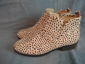 DAMEN "UNIVERSIAL THREAD" STIEFELETTE LEOPARDENMUSTER GRÖSSE 8 1/2 - Bild 1 von 5