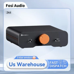 Fosi Audio ZA3 Balanced Stereo Amplifier Home Audio Component Mono Amp with 48V - Picture 1 of 10
