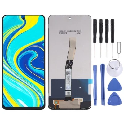 For Xiaomi Redmi Note 9 Pro/Note 9S Black LCD Touch Screen Digitizer Replacement - Image 1 of 4
