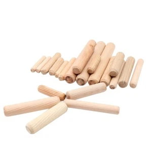 200 Pack Cork Connector Craft Twigs Sticks Dowel for Furniture Wood - Picture 1 of 12