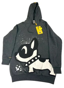 Pancoat Pop Eyes Hoodie Sweatshirt Korean Streetwear Damen Größe Small Selten - Bild 1 von 12
