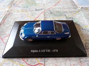 RENAULT Alpine A 110 V85 1970 ELIGOR 1/43 sur Socle - Imagen 1 de 2