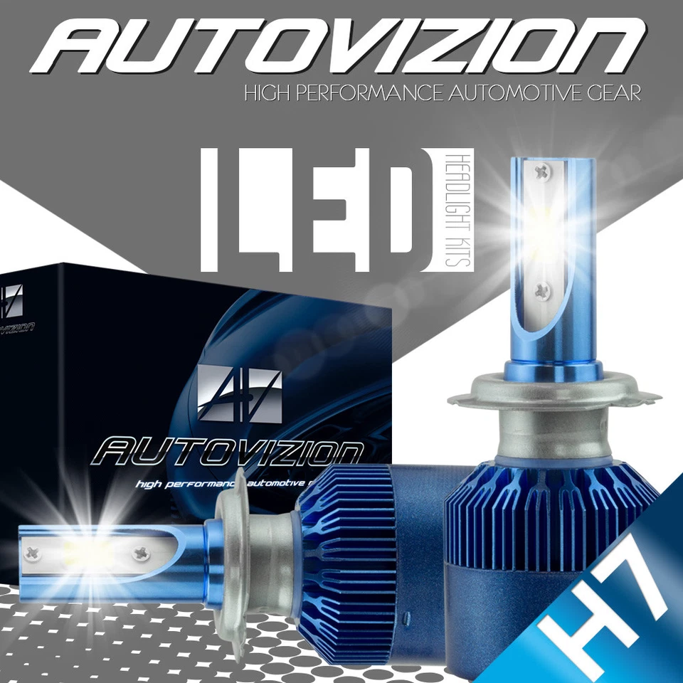 AUTOVIZION LED HID Headlight kit H7 White for Mercedes-Benz B250e 2016-2016 - Image 1 of 4