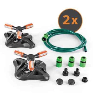 EASYmaxx 360° Gartensprinkler Rasensprinkler, 2er-Set, Flächen bis ca. 150 m² - Bild 1 von 2