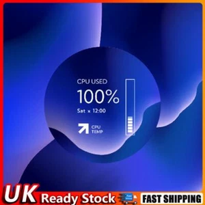 2.1inch Display Screen AIDA64 Round LCD Monitor for Water Cooling (White) - Afbeelding 1 van 12