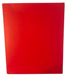 Pen + Gear Two Pocket Paper Folder Quantity 25 Solid Red Color Letter Size New - Picture 1 of 7