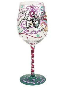 40th birthday gifts for women Wine Glass Top Shelf Bar ware Looking Good - Picture 1 of 7