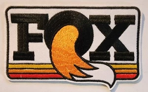 Fox Racing Embroidered iron on patches 2 1/4 x 4" - Picture 1 of 1