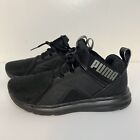 Puma Sneakers Enzo 190189 02 Black Running Shoes Size 4.5