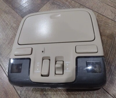 2006 2007 SUBARU B9 TRIBECA OVERHEAD CONSOLE DOME LIGHT BEIGE OEM VC12-028  Foto 1 de 4