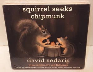 Eichhörnchen sucht Streifenhörnchen Ein bescheidenes Bestiarium David Sedaris CD Hörbuch BraND Neu - Bild 1 von 4