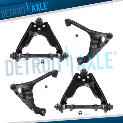Kit de rótulas de brazos de control inferiores superiores delanteros 4x4 4 piezas para Dodge Dakota Durango Foto 1 de 4