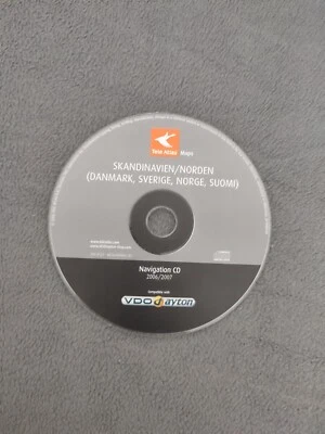 CD Navigation VDO SCANDINAVIA 2006/2007 Opel CD70 Navi BMW MK1 MK2 MK3 MK4 - Bild 1 von 2