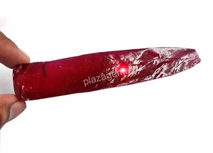 414 Ct Red Ruby Rough Natural EGL Certified Burma Slice Loose Gemstone 4SUH - Picture 1 of 9