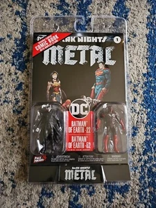 DC Dark Knights Comic Page Punchers Wave 1 Batman Of Earth 22 & Red Death 52 NEW - Picture 1 of 4