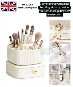 Make Up Organizer Kosmetik 360° Schreibtisch Aufbewahrung Drehbar Make Up Organizer Ständer - Bild 1 von 8
