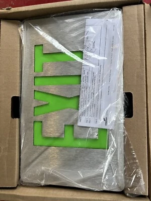 NEW Exit Emergency Lighting LED Sign CAXSure Lites by Cooper Light - Image 1 of 4