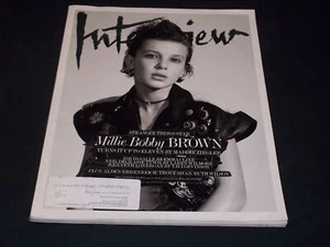 2016 NOVEMBER INTERVIEW MAGAZINE - MILLIE BOBBY BROWN FRONT COVER - H 7723 - Photo 1 sur 2