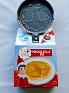 Elf On The Shelf Round Shaped Pancake Skillet Set Mix Included Pancake Mix - Picture 1 of 4