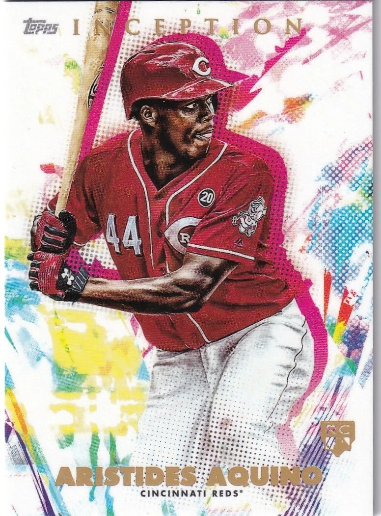 2020 Topps Inception #45 Aristides Aquino RC Cincinnati Reds