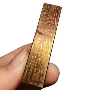 Corte de meteorito de hierro 52,5 g, rebanada de meteorito de hierro, meteorito coleccionable QC772 - Imagen 1 de 6