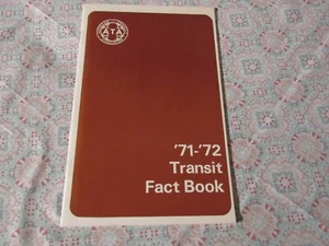 71 - 72 Transit Fact Book - Foto 1 di 1