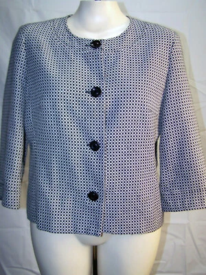 Covington Women's Round Blazer Polyester Rayon Machine Wash Blazer AC-26 - Imagem 1 de 4