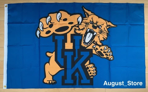 University of Kentucky Wildcats 3x5 ft Flag Banner NCAA UK Retro Throwback Cover