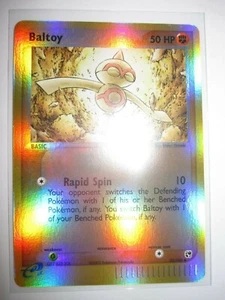 POKEMON MINT (◕‿◕✿) EX SANDSTORM ENGLISH BALTOY REVERSE HOLOFOIL 32/100 2003 - Picture 1 of 11