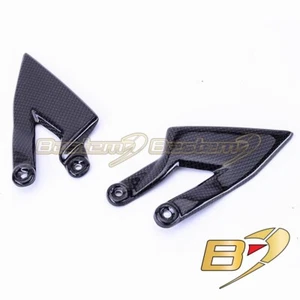 KTM 990 Super Duke 2004-2013 placa protectora de tacón 100 % fibra de carbono clavija de pie - Imagen 1 de 5