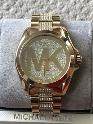 Nuevo reloj Michael Kors Bradshaw Pave MK6487 para mujer Foto 1 de 4