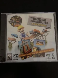 The Bridge Constructor Physics Bundle Vol. 1 - PC CD ROM GAME - New And Sealed - Imagen 1 de 2