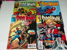 MARVEL COMICS SPIDER-WOMAN issues #1, #2A, #2B, & #3. (1999) Lot of 4.VF/NM