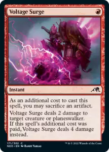 Kamigawa, Neon Destiny - Voltage Surge - Foil - Picture 1 of 1