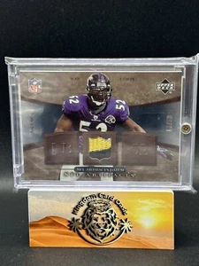 2007 Upper Deck Artifacts - #NFL-RL /50 Ray Lewis - Game-Used “(Logo Patch)” SSP - Picture 1 of 2
