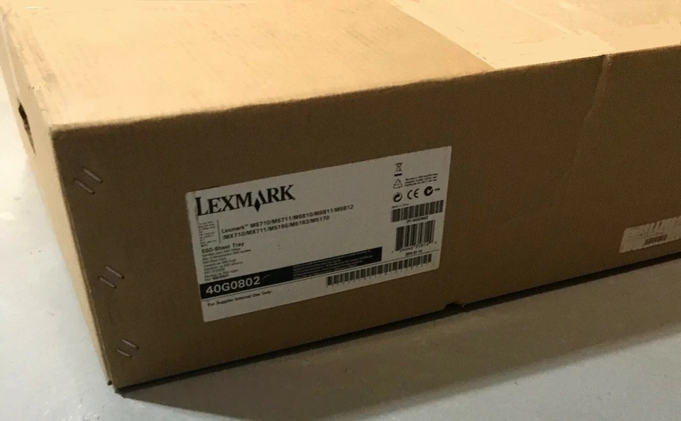 NEW Lexmark 40G0802 MS810 811 812 MX710 711 550-Sheet Paper Feeder Drawer/Tray - Image 1 of 2