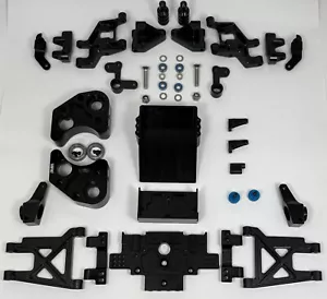 Dhawk Racing Aluminum Conversion Kit Black For Team Associated RC10 Classic Kit - Picture 1 of 1