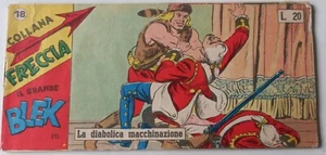 IL GRANDE BLEK COLLANA FRECCIA N. 18-12/2/1961-LA DIABOLICA MACCHINAZIONE-C4 - Picture 1 of 2