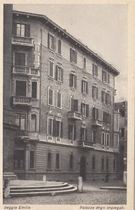 CARTOLINA *1 REGGIO EMILIA EMILIA ROMAGNA PALAZZO DEGLI IMPIEGATI NON VIAGGIATA - Imagen 1 de 2