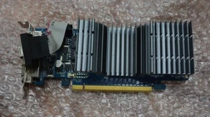Asus Geforce 8400 GS EN8400GS Silent/DI/1GD2(LP) DVI HDMI VGA PCIE SEE NOTES - Picture 1 of 4