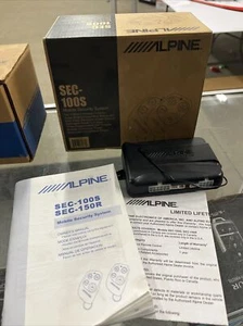 Used Alpine Mobile Security System SEC-100S (MAIN UNIT ONLY) FAST SHIPPING