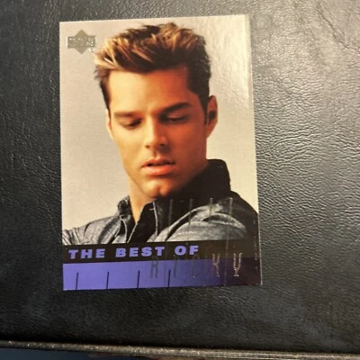 Jb3a 1999 cubierta superior Ricky Martin #53 lo mejor de las pestañas largas Foto 1 de 2