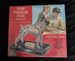 SALE! Vintage Renwal Model The Visible Dog 1961 NIB - Picture 1 of 9