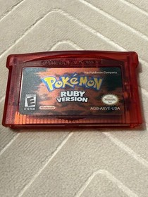 Pokemon Ruby Version Cartridge for Game Boy Advance (GBA)