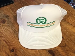 Cappello da camionista vintage Quaker State Porsche maglia snapback berretto da corsa - Foto 1 di 9