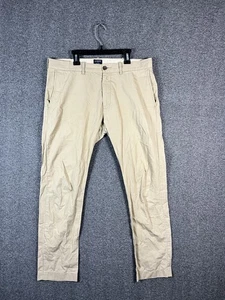 J Crew Drugs Khaki Hose Herren 33/30 Knöpfe Reißverschlusstaschen  - Bild 1 von 12