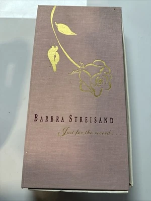 BARBRA STREISAND: Just for the Record NEW 4-Cassette Collector's Box Set + Book Foto 1 de 3
