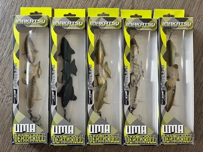 Señuelos de pesca Imakatsu UMA Death Roll hundimiento lento JDM - ¡TOTALMENTE NUEVOS EN PAQUETE! Foto 1 de 4